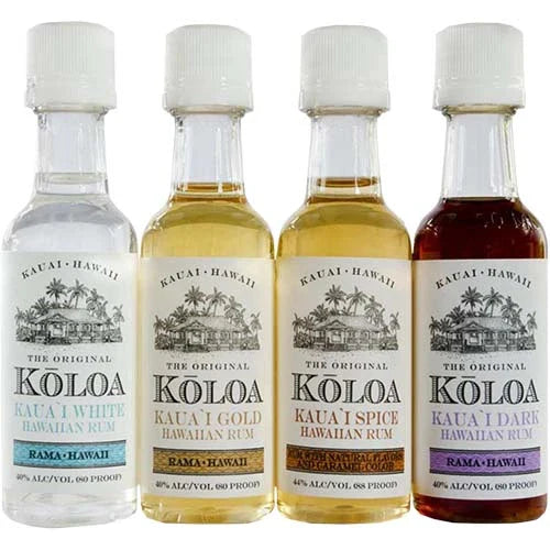 Koloa Rum Gift 50ml Bottle 6-Pack