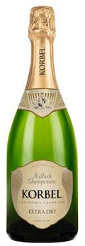 Korbel Cellars California Champagne Extra Dry 750ml