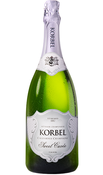 Korbel Cellars California Champagne Sweet Cuvee 750ml