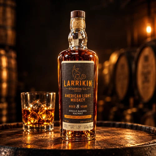 Larrikin 8 Year Old Single Barrel Hazmat American Light Whiskey 750ml