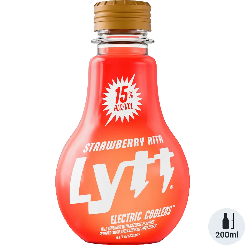 LYTT Strawberry Rita Malt Beverage 200ml