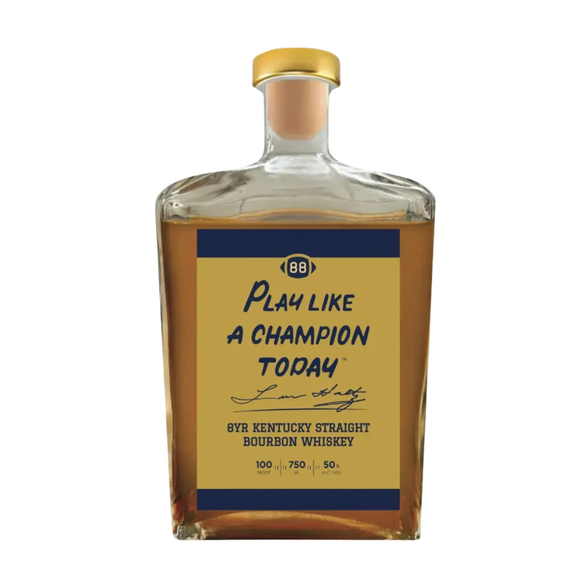 L&T Spirits Play Like A Champion Today 8 Year Old Straight Bourbon Whiskey 750ml