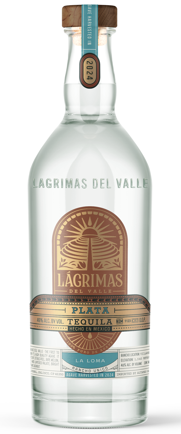 Lagrimas del Valle La Loma Plata Tequila 750ml