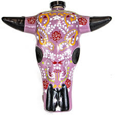 Los Azulejos Pink Trophy Head Anejo Tequila 750ml