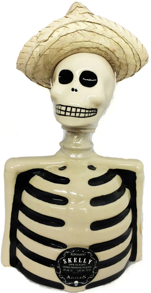 Azulejos Skeleto Skelly Reposado Tequila 750ml