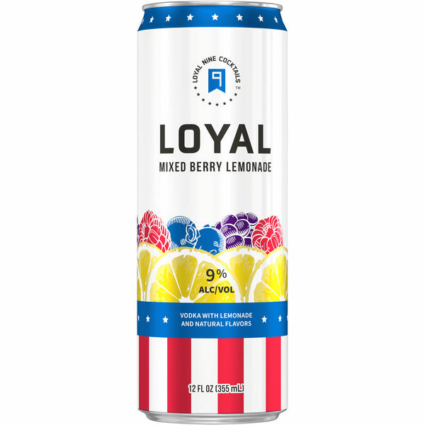 Loyal Nine Mixed Berry Lemonade Cocktail 355ml