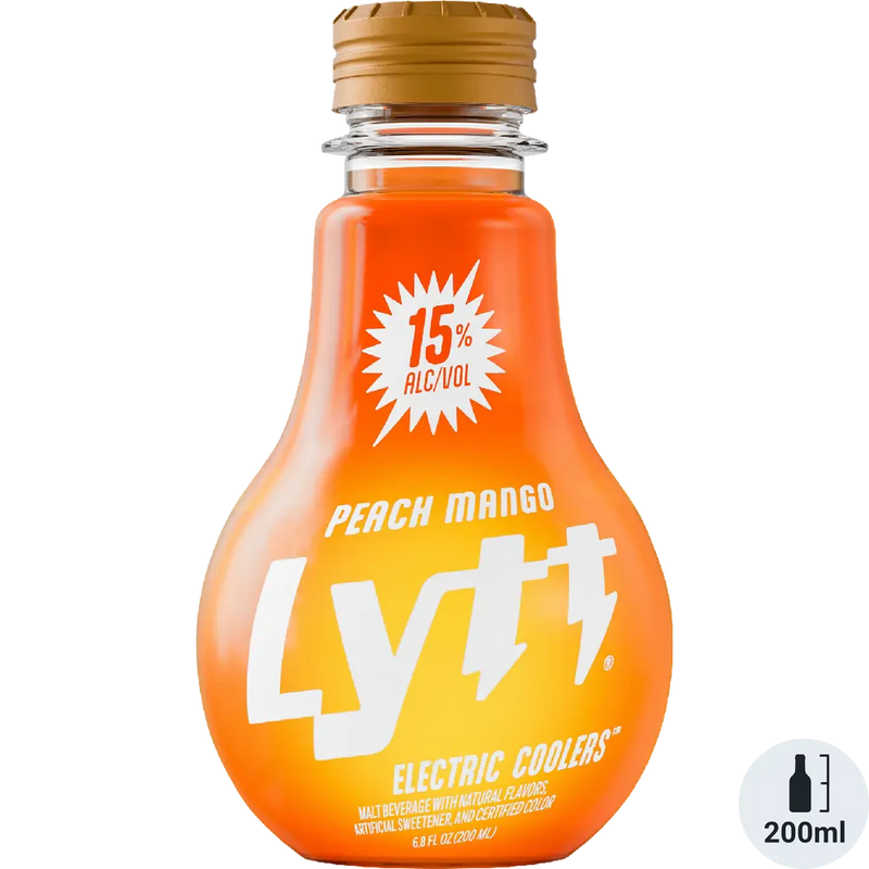 LYTT Electric Coolers Peach Mango 200ml