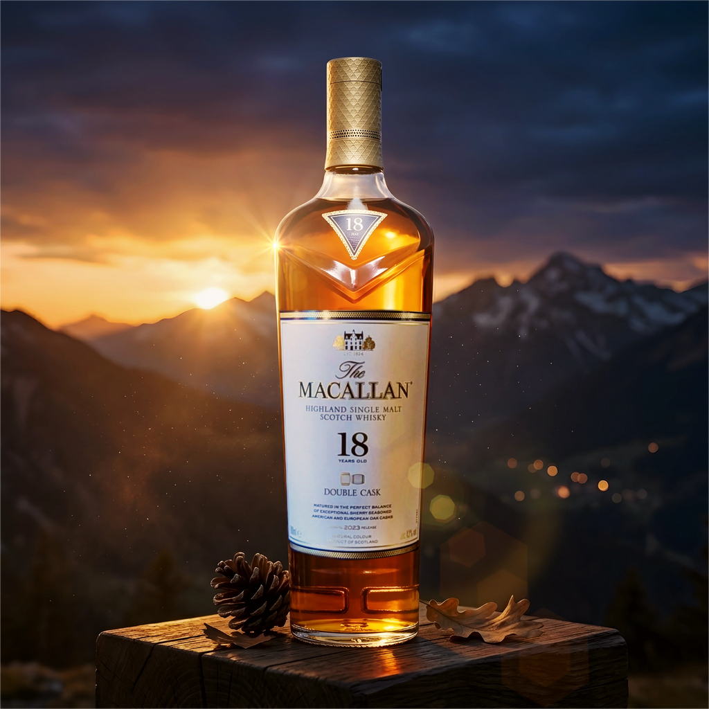 Macallan Double Cask 18 Year Old Single Malt Scotch Whisky 750ml