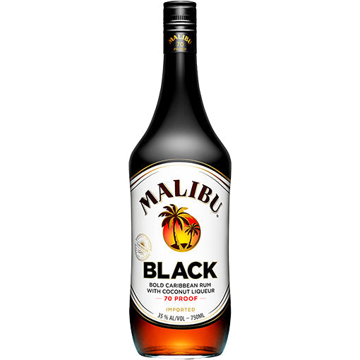 Malibu Black Rum Liqueur 750ml