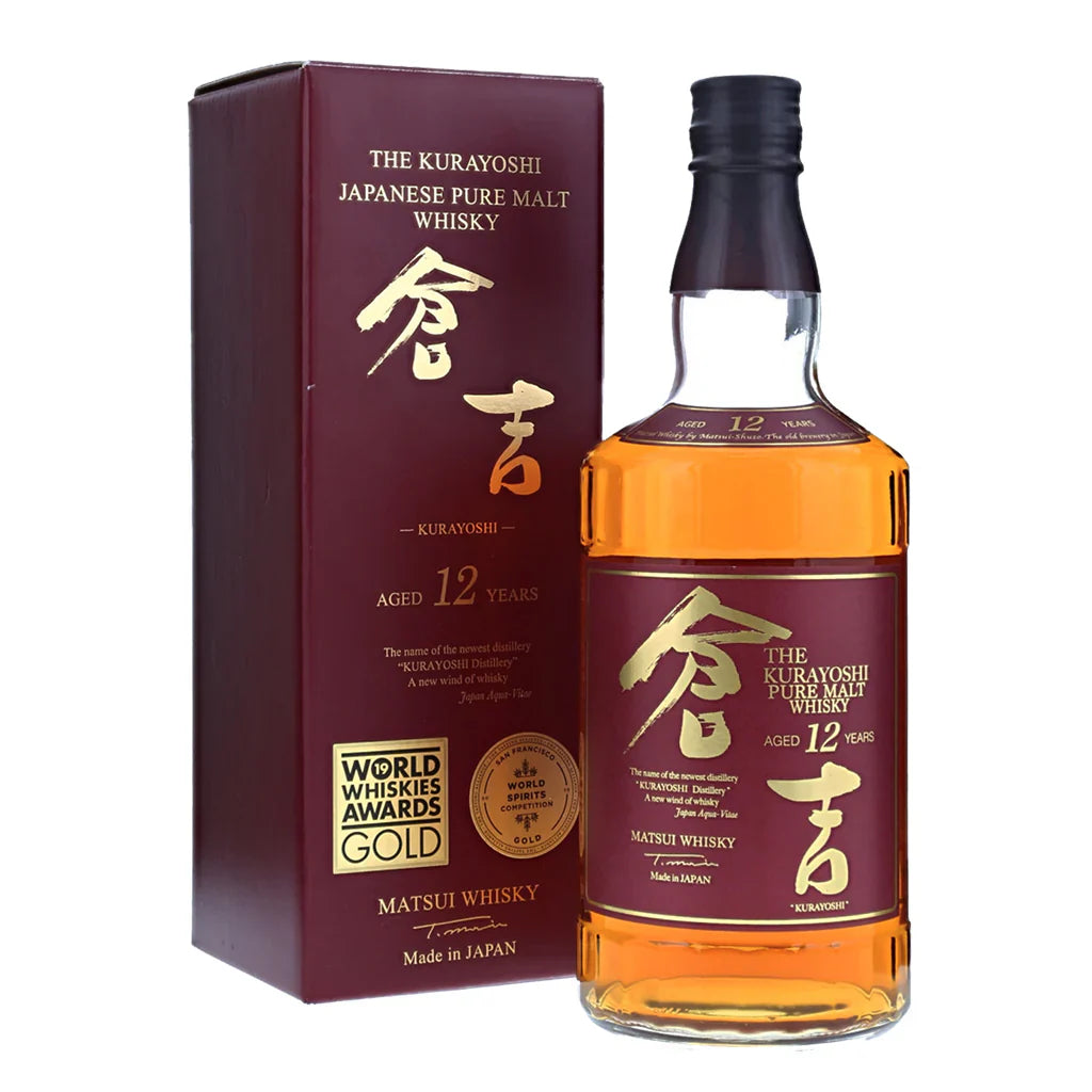 Matsui Shuzo The Kurayoshi 12 Year Old Pure Malt Whisky 750ml