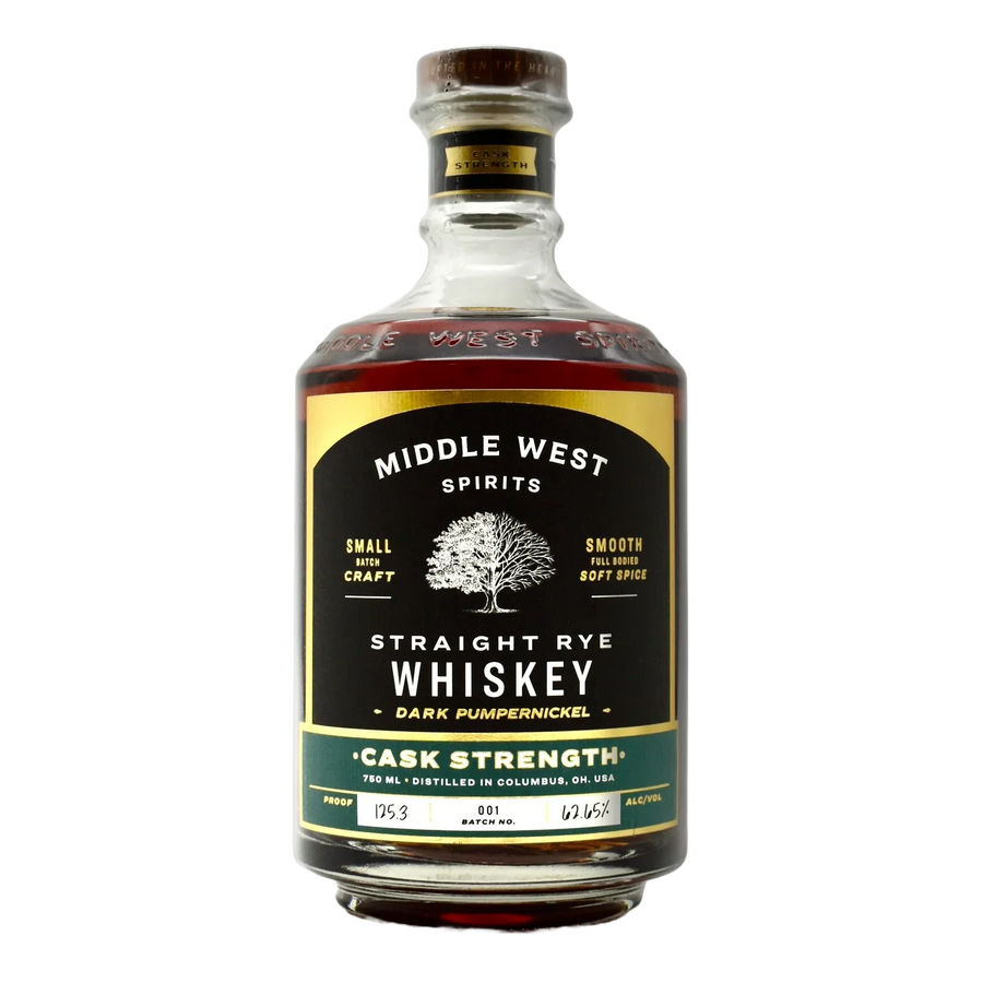 Middle West Spirits Cask Strength Straight Dark Rye Whiskey 750ml