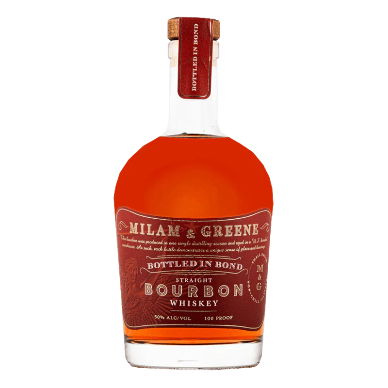 Milam & Greene Bottled in Bond Straight Bourbon Whiskey 750ml