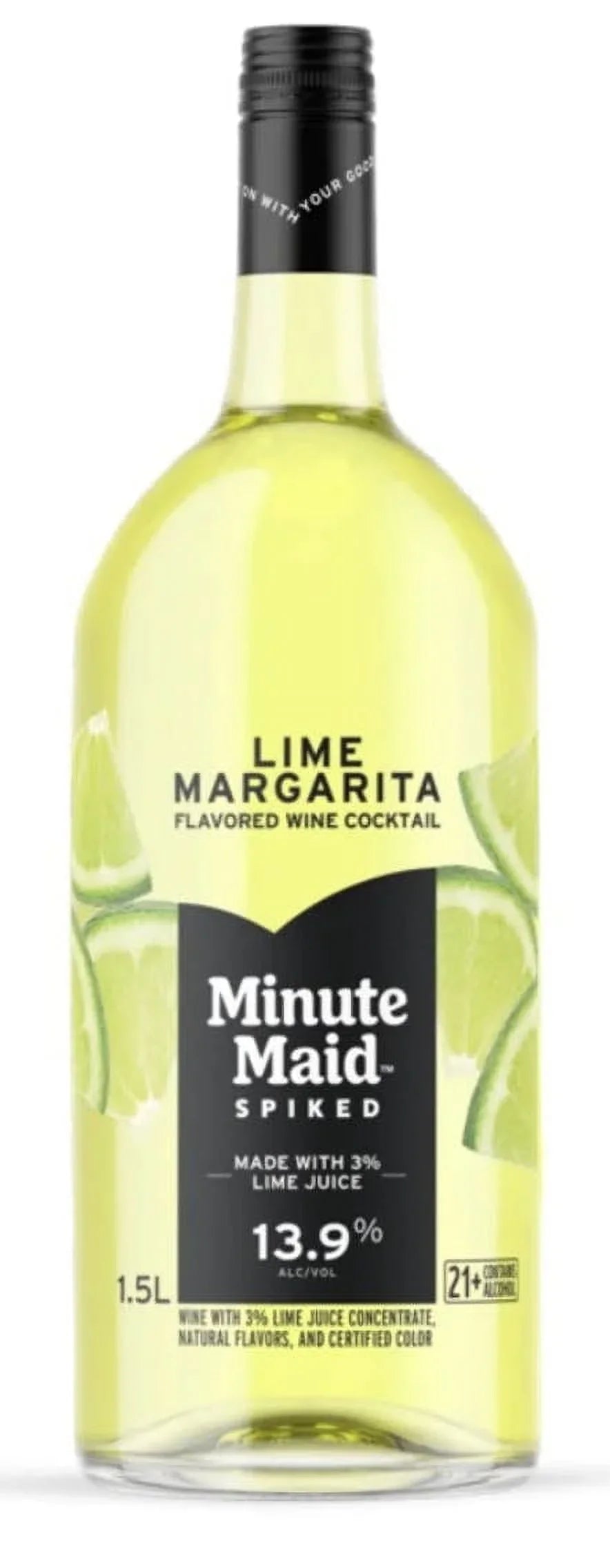 Minute Maid Spiked Lime Margarita Flavored Wine Cocktail 1.75Lt