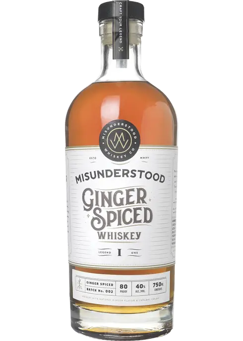 Misunderstood Ginger Spiced Whiskey 750ml