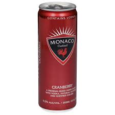 Monaco Cranberry Cocktail