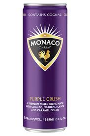 Monaco Purple Crush Cocktail
