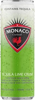 Monaco Tequila Lime Crush Cocktail 355ml