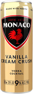 Monaco Vanilla Cream Crush Cocktail 12-Oz