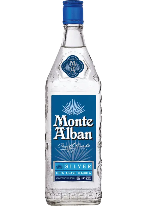 Monte Alban Silver Tequila 750ml