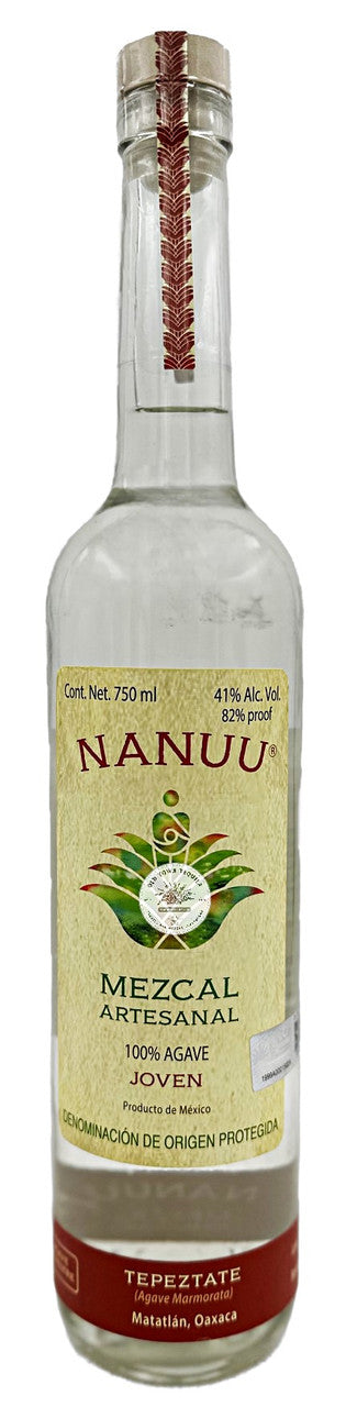 Nanuu Tepeztate Artesanal Joven Mezcal 750ml