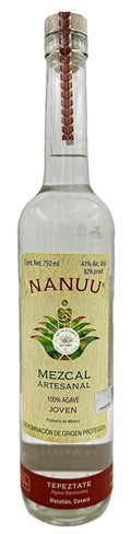 Nanuu Tepeztate Artesanal Joven Mezcal 750ml