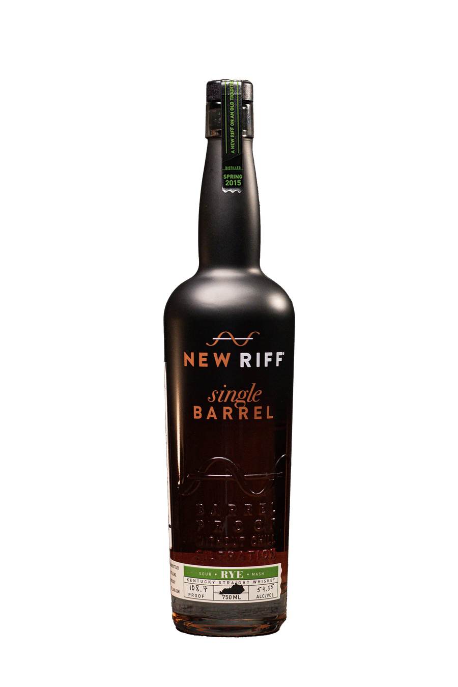 New Riff Distilling Single Barrel Straight Rye Whiskey 750ml