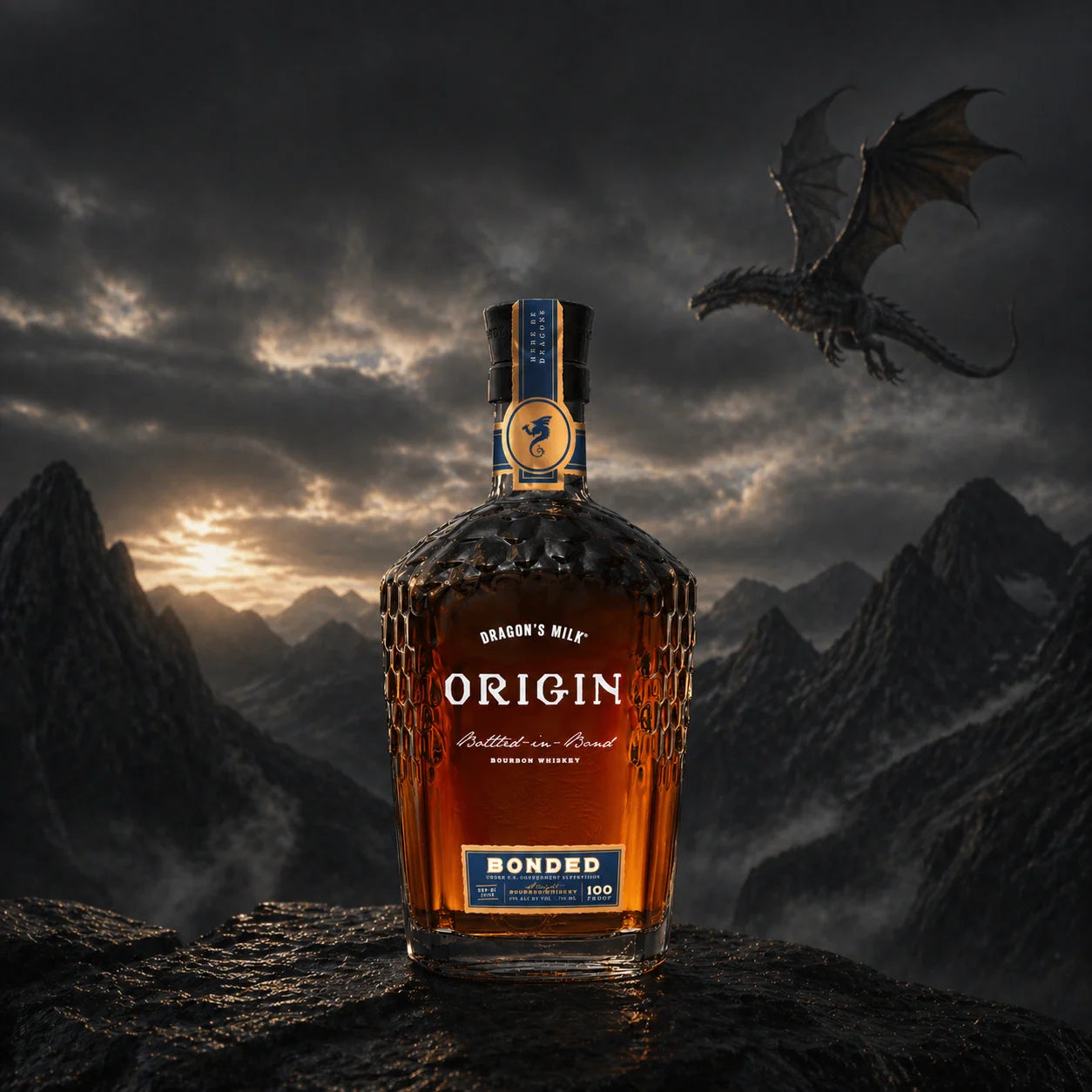 New Holland Brewing Dragon's Milk Origin BONDED Bourbon Whiskey 750ml