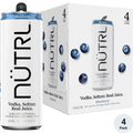 Nutrl Blueberry Vodka Seltzer 12-Oz Can 4-Pack