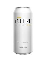 Nutrl Lemon Vodka Soda 4-Pack