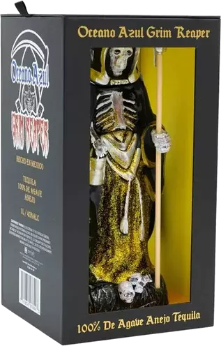 Oceano Azul Grim Reaper Anejo Tequila 1Lt