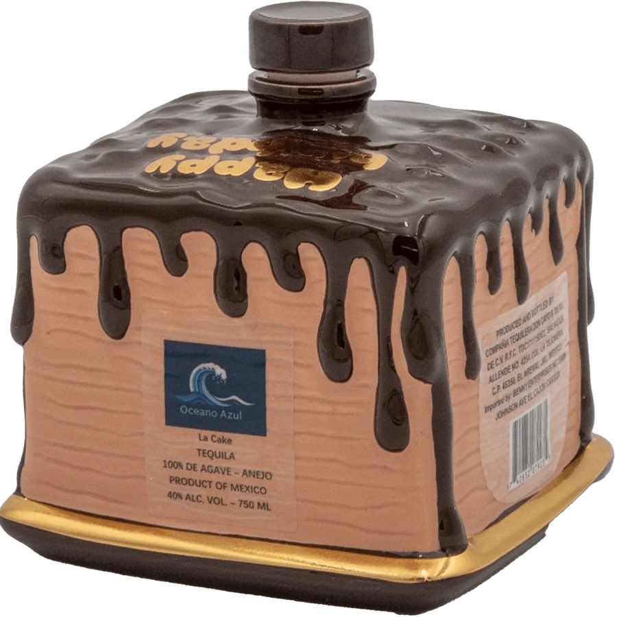 Oceano Azul Fudge Square Cake Anejo Tequila 750ml