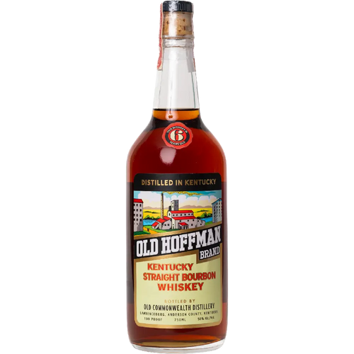 Old Commonwealth 6 Year Old Old Hoffman Kentucky Straight Bourbon Whiskey 750ml