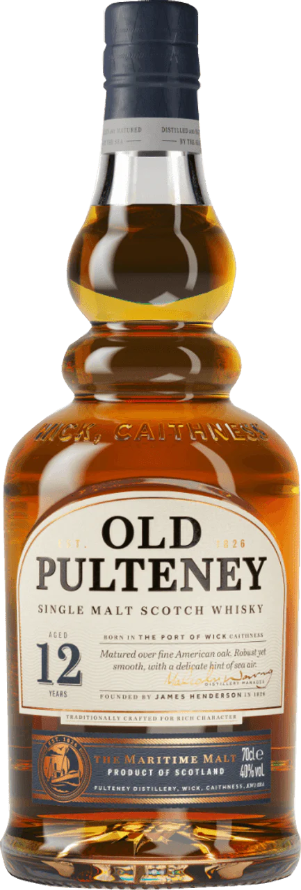 Old Pulteney 12 Year Old Single Malt Scotch Whisky 750ml