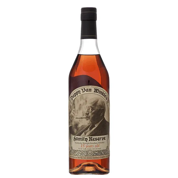Old Rip Van Winkle Pappy Van Winkle's Family Reserve 15 Year Old Kentucky Straight Bourbon Whiskey 750ml