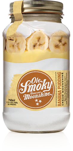 Ole Smoky Banana Pudding Cream Moonshine 750ml
