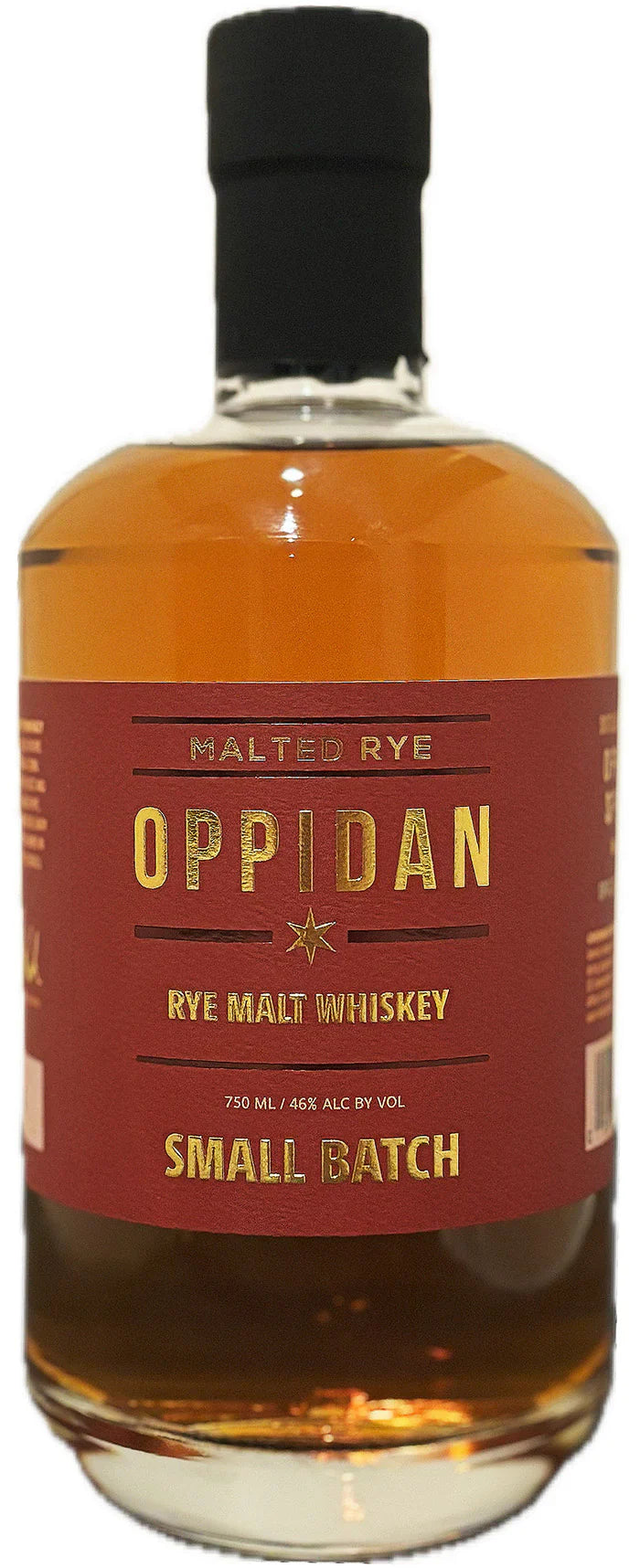 Oppidan Malted Rye Whiskey 750ml