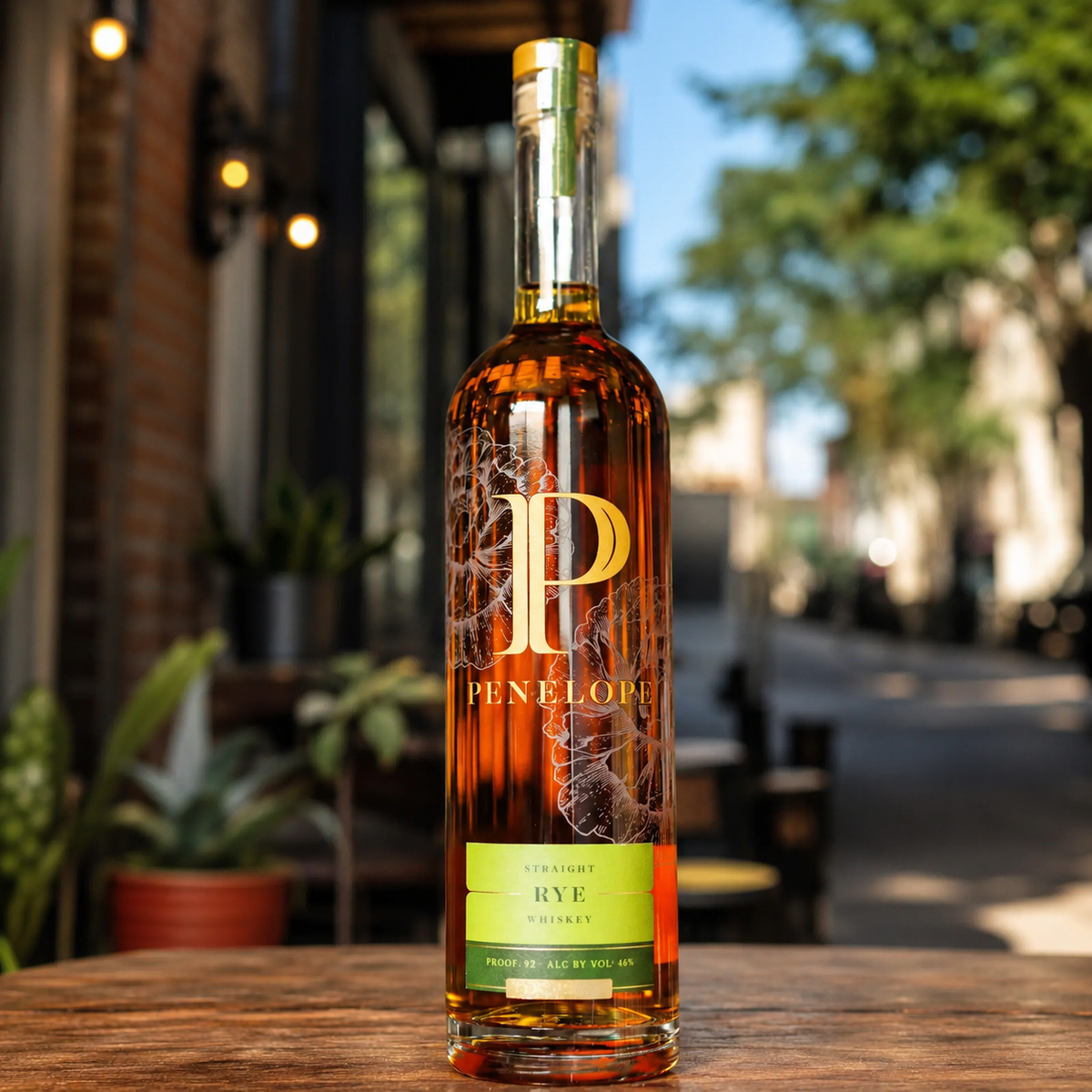 Penelope Classic Series Straight Rye Whiskey 750ml
