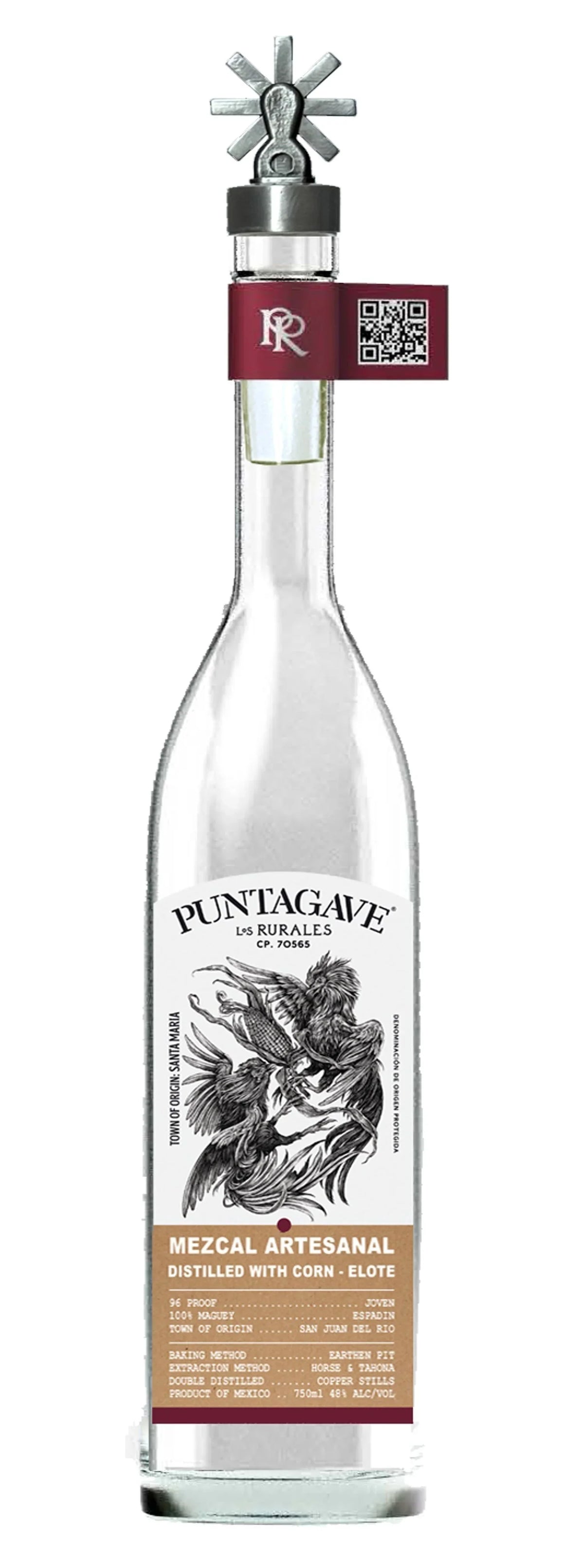 Puntagave Los Rurales Mezcal de Elote 750ml