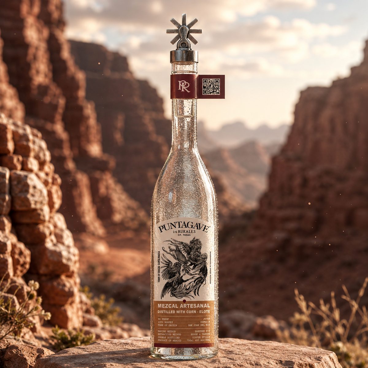 Puntagave Los Rurales Mezcal de Elote 750ml