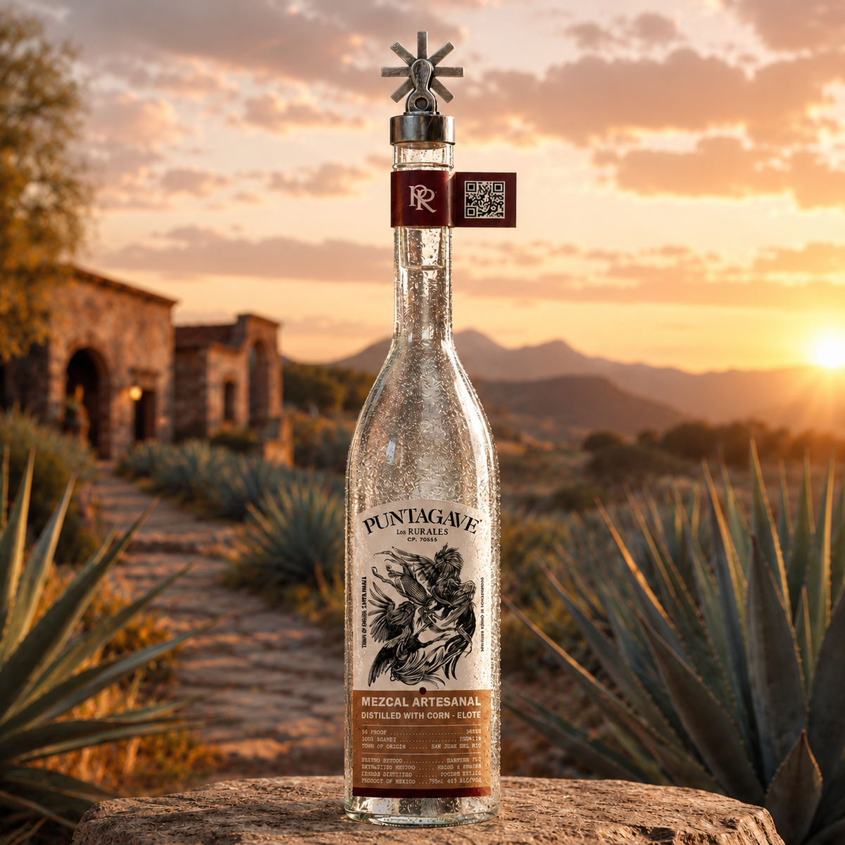 Puntagave Los Rurales Mezcal de Elote 750ml