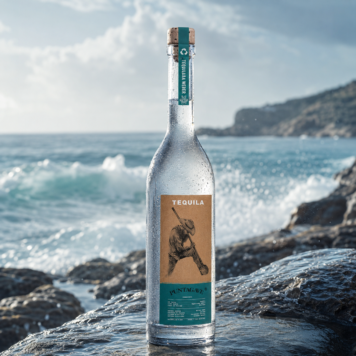 Puntagave Rustico Blanco Tequila 750ml