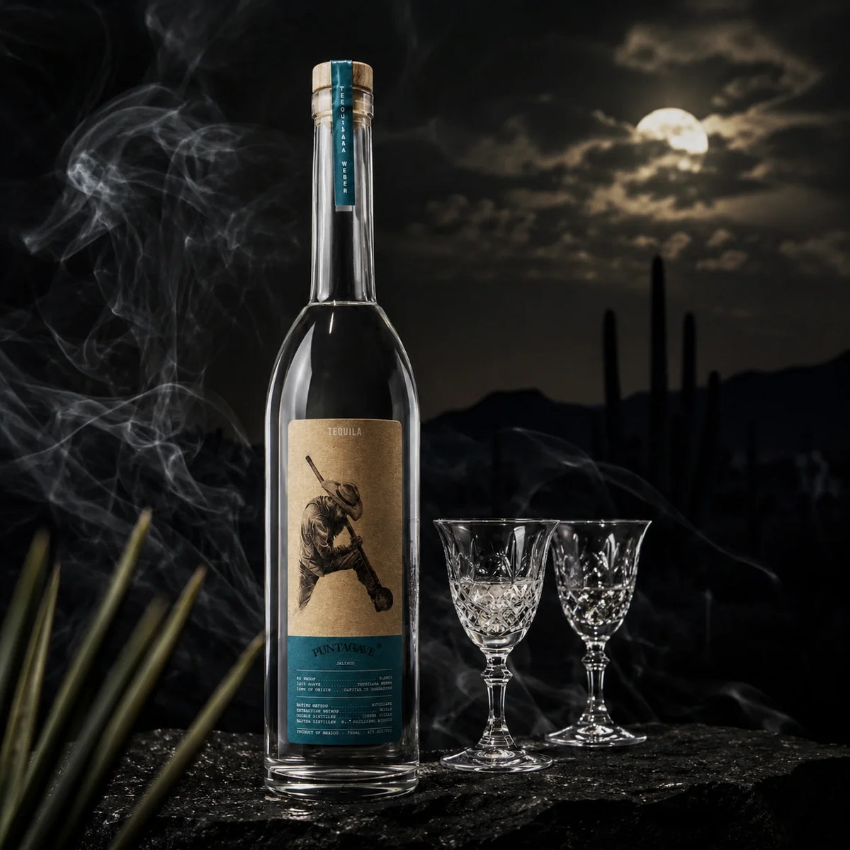 Puntagave Rustico Blanco Tequila 750ml