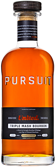 Pursuit United Triple Mash Barrel Proof Bourbon Whiskey 700ml