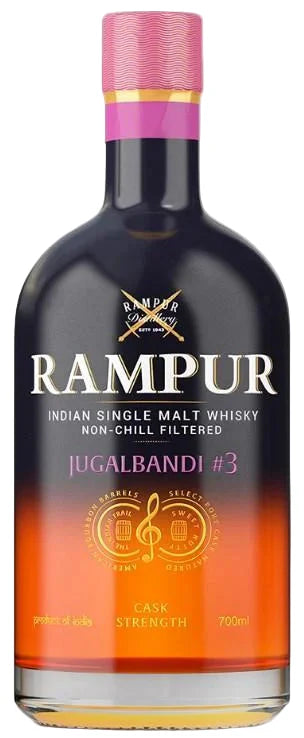 Rampur Jugalbandi No.3 Port Cask Finish Single Malt Whisky 700ml