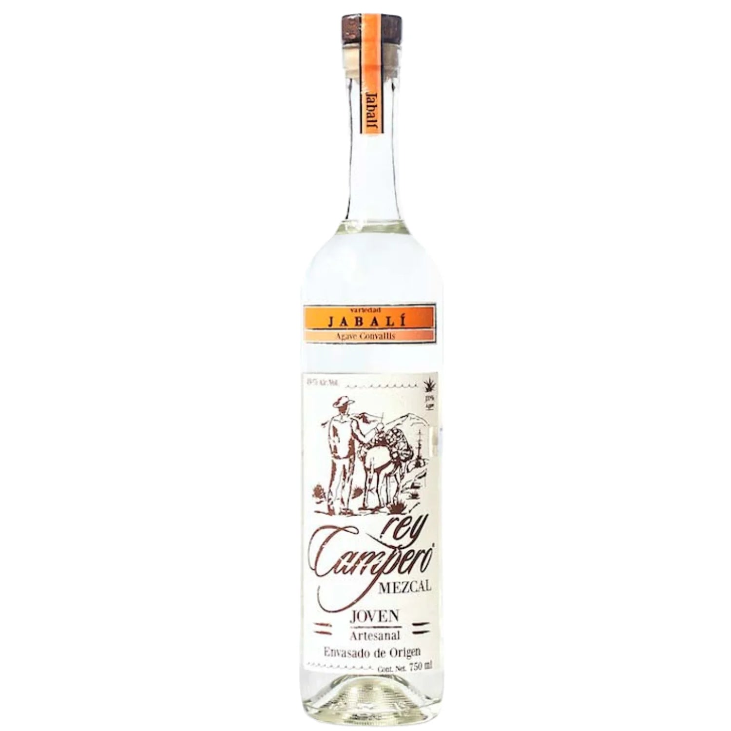 Rey Campero Jabali - Tepextate Mezcal Joven 750ml
