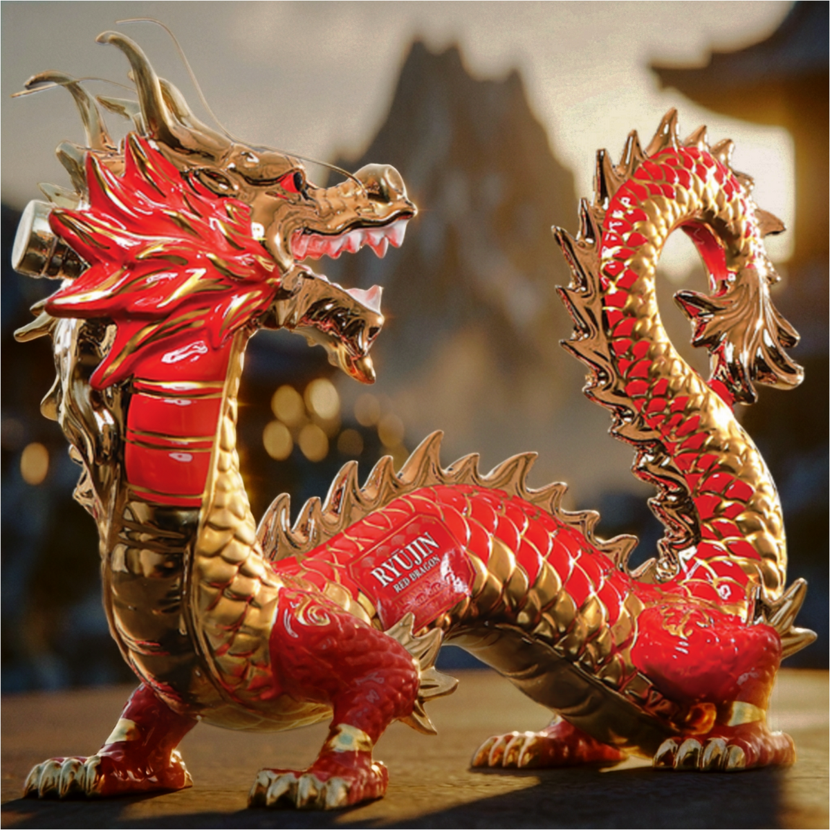 Ryujin Red Dragon Mizunara Japanese Whisky 750ml