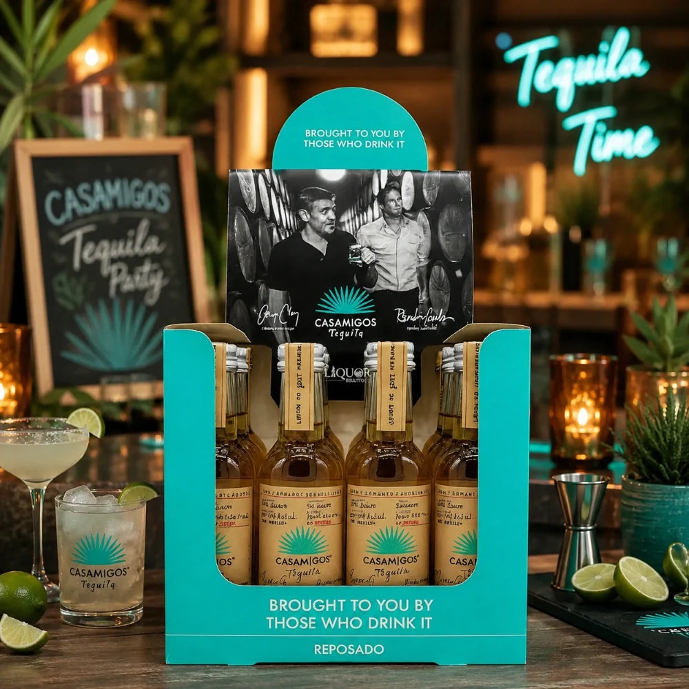 Casamigos Reposado Tequila 50ml Bottle 12-Pack