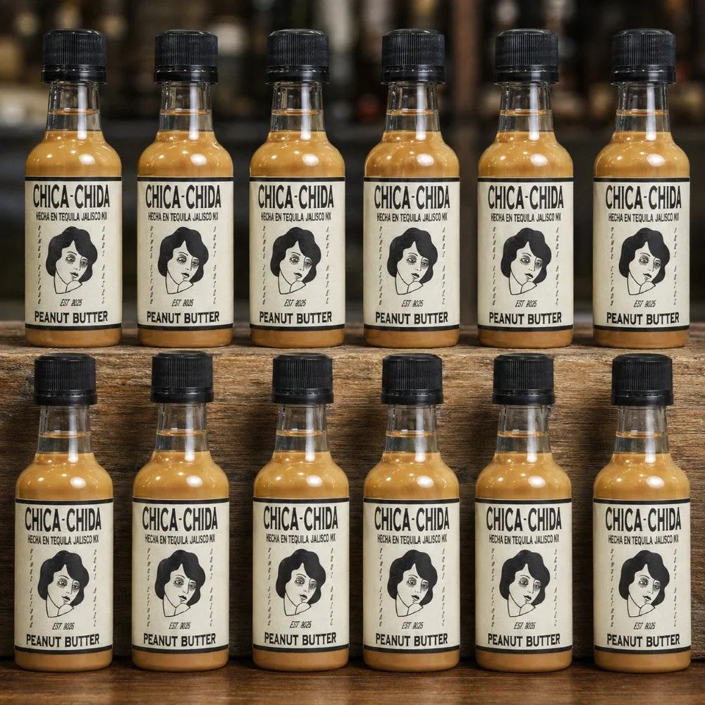 Chica Chida Peanut Butter Agave Spirit 50ml Bundle 12-Pack