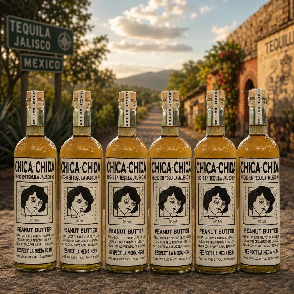 Chica Chida Peanut Butter Agave Spirit 750ml 6-Pack