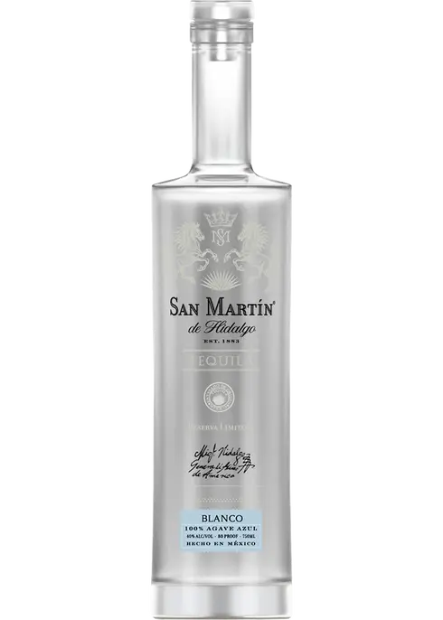 San Martin de Hidalgo Blanco Tequila 750ml
